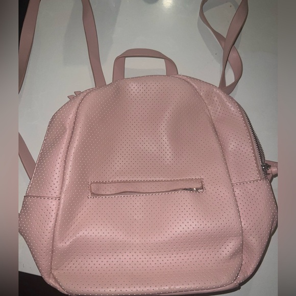 Pink mini backpack - Picture 2 of 3